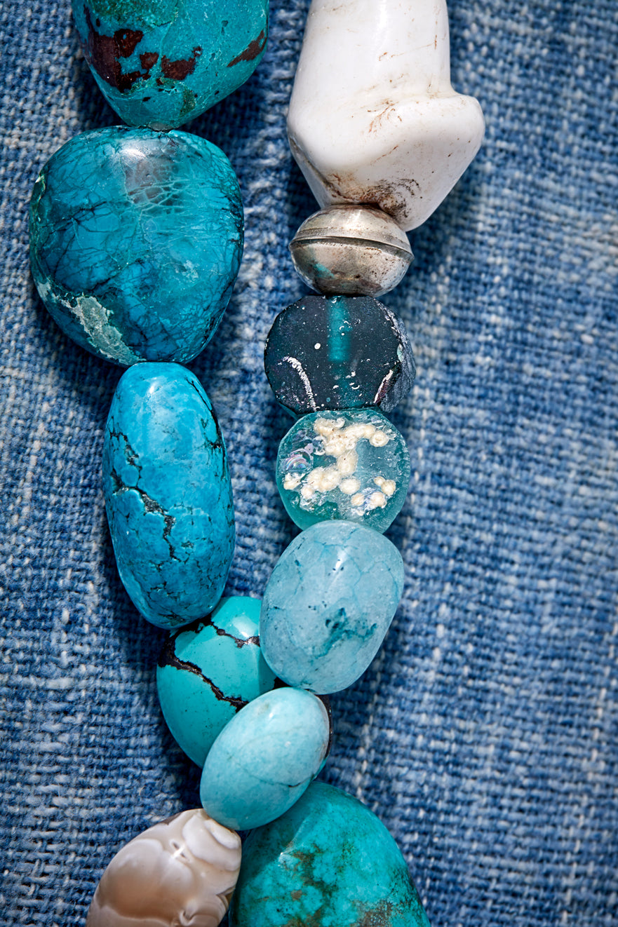 Chrysocolla Turquoise Island Necklace