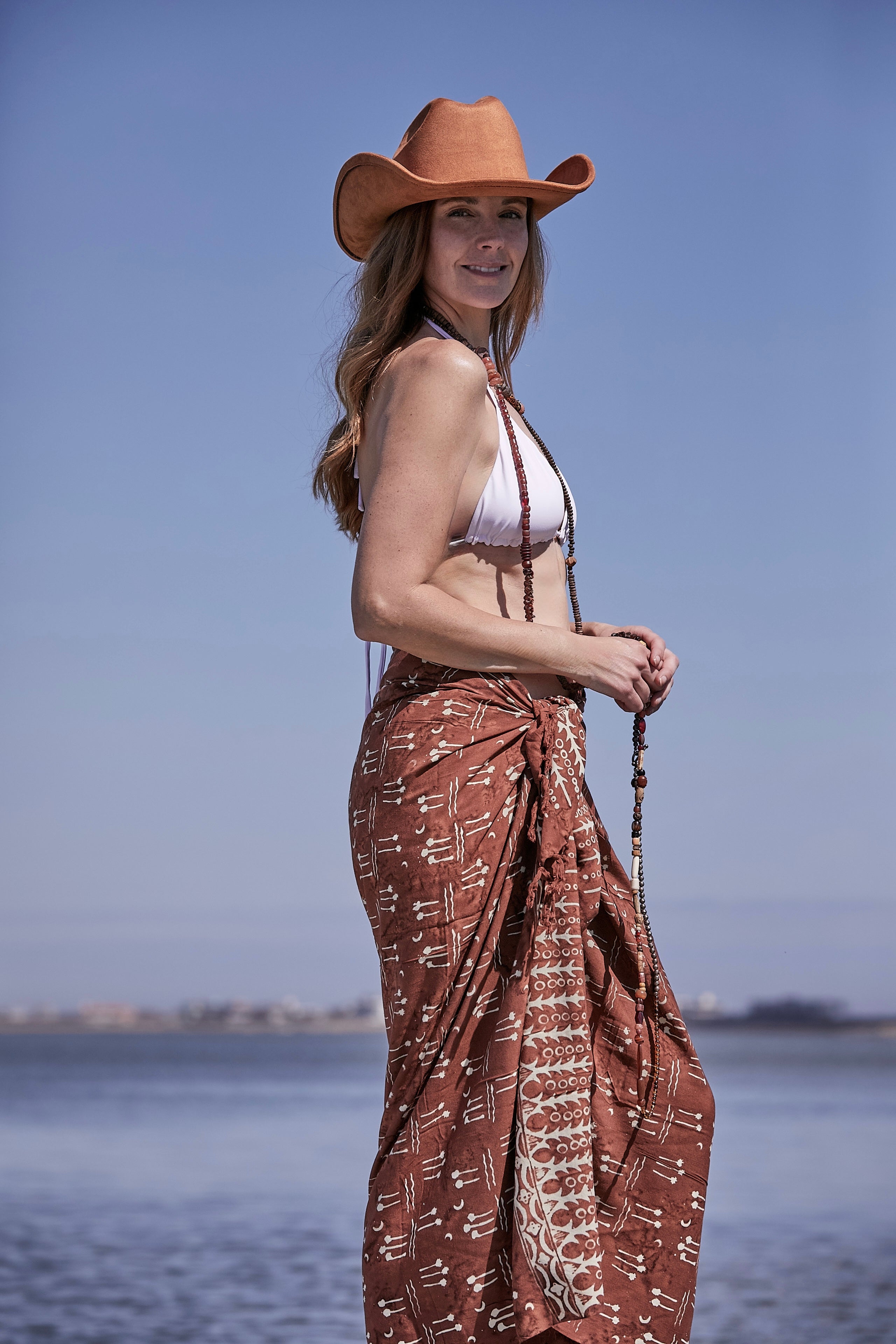 BROWN BATIK SARONG