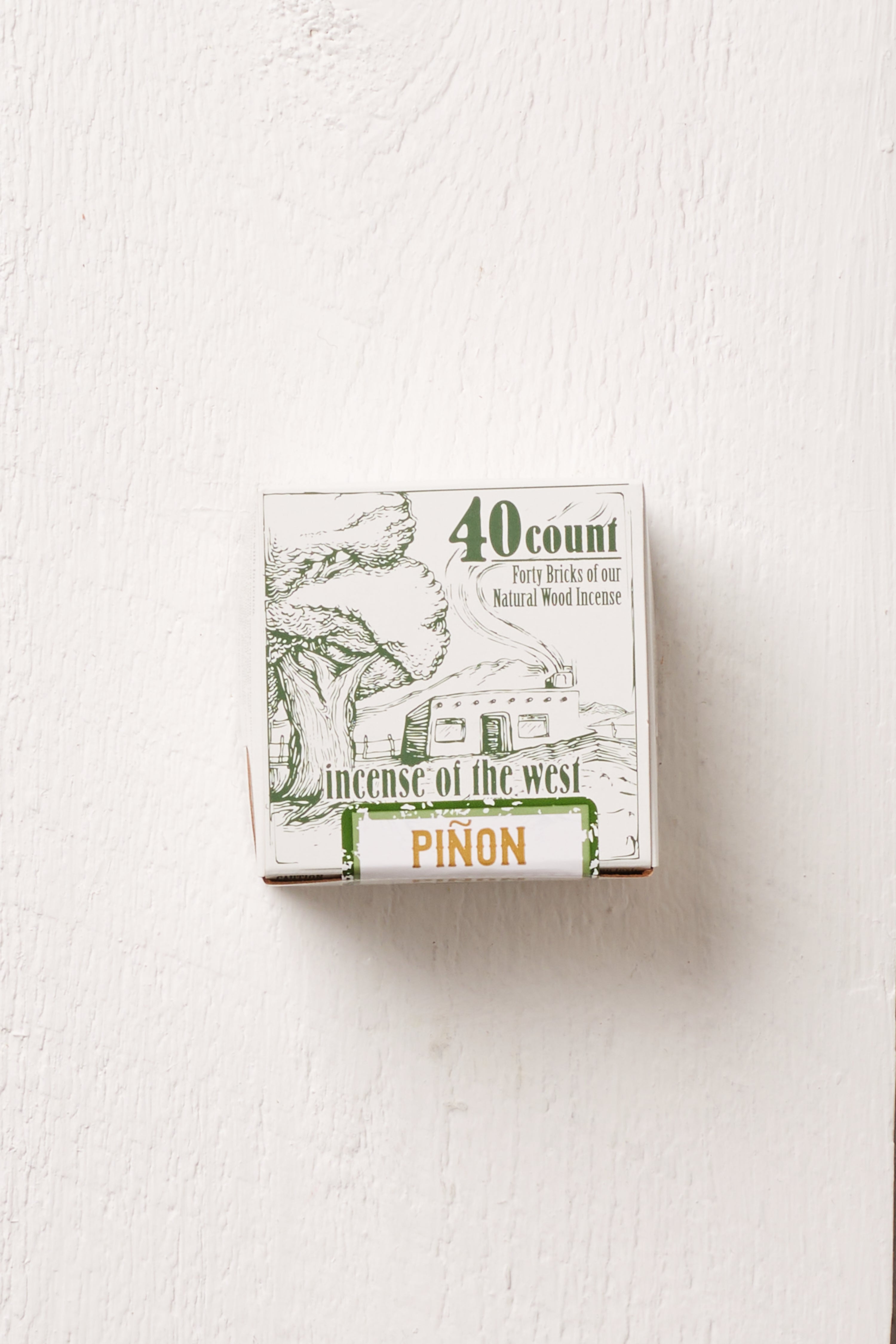 PIÑON INCENSE - WOOD BRICKS