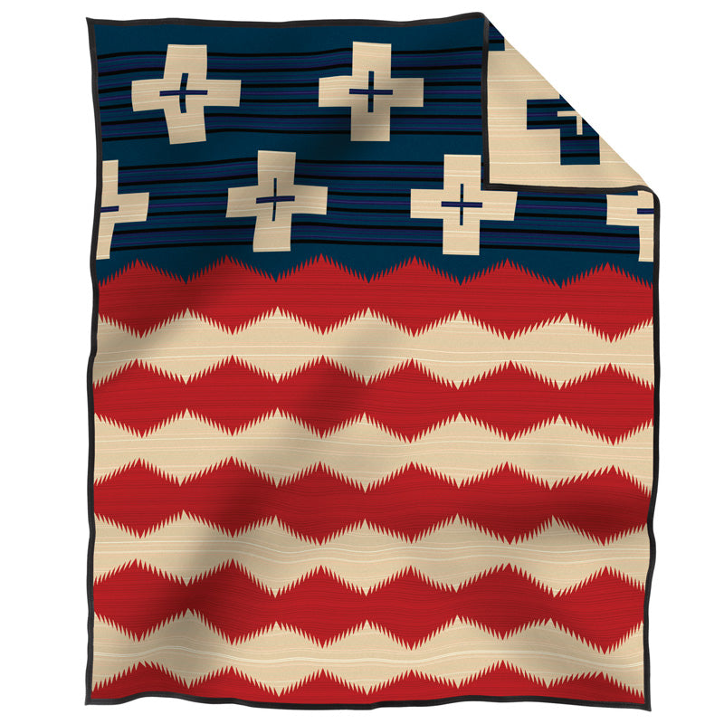 PENDLETON BRAVE STAR BLANKET - TWIN