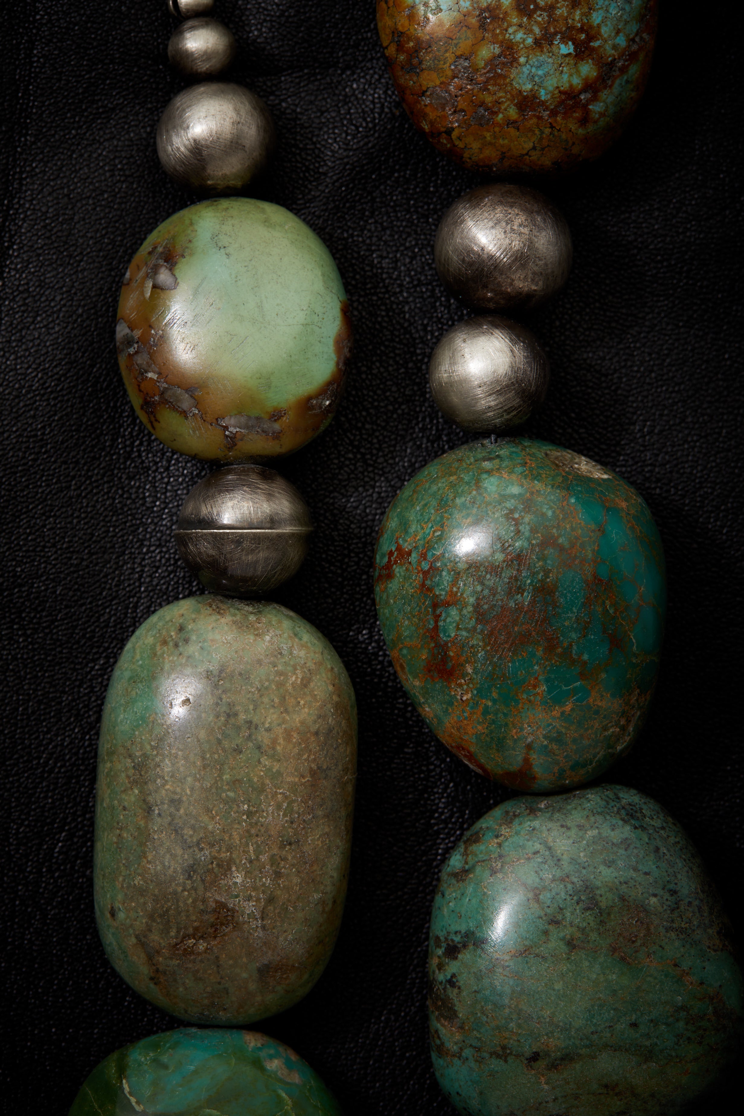 JUMBO GREEN TURQUOISE NECKLACE I