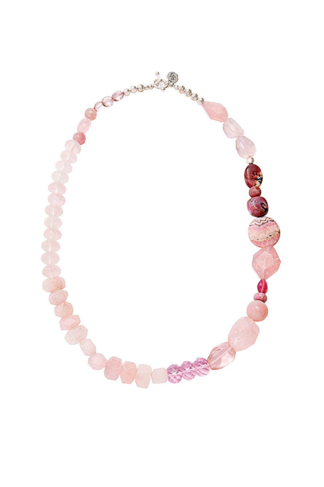 SHADES OF PINK PUT PAINT ALL OVER ME NECKLACE