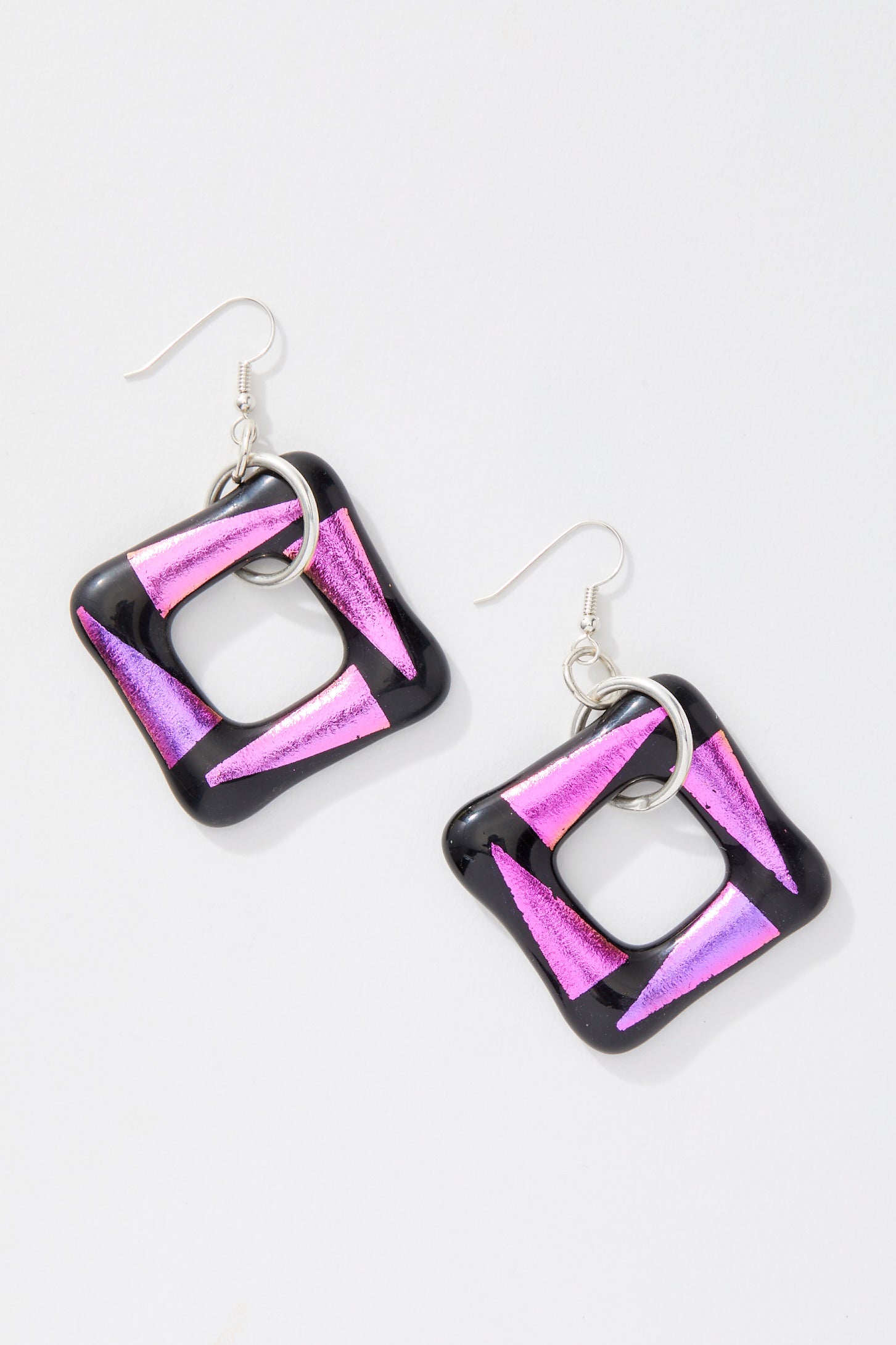 GRAFFITI TAG GIRL EARRINGS