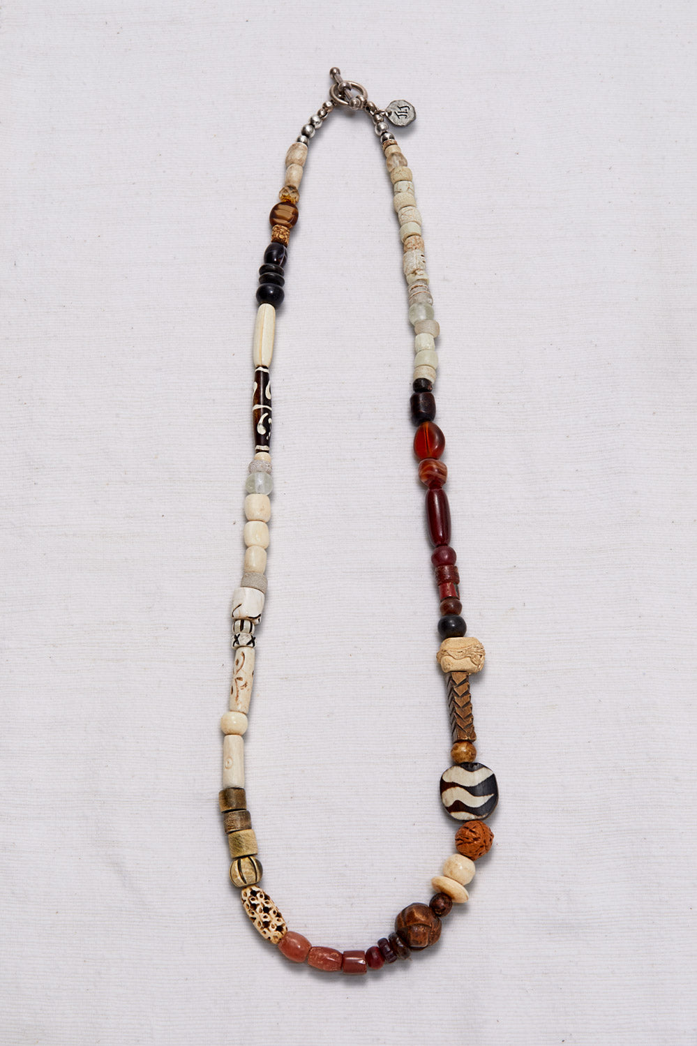 CAMPFIRE WHITE EXOTIC JOURNEY NECKLACE