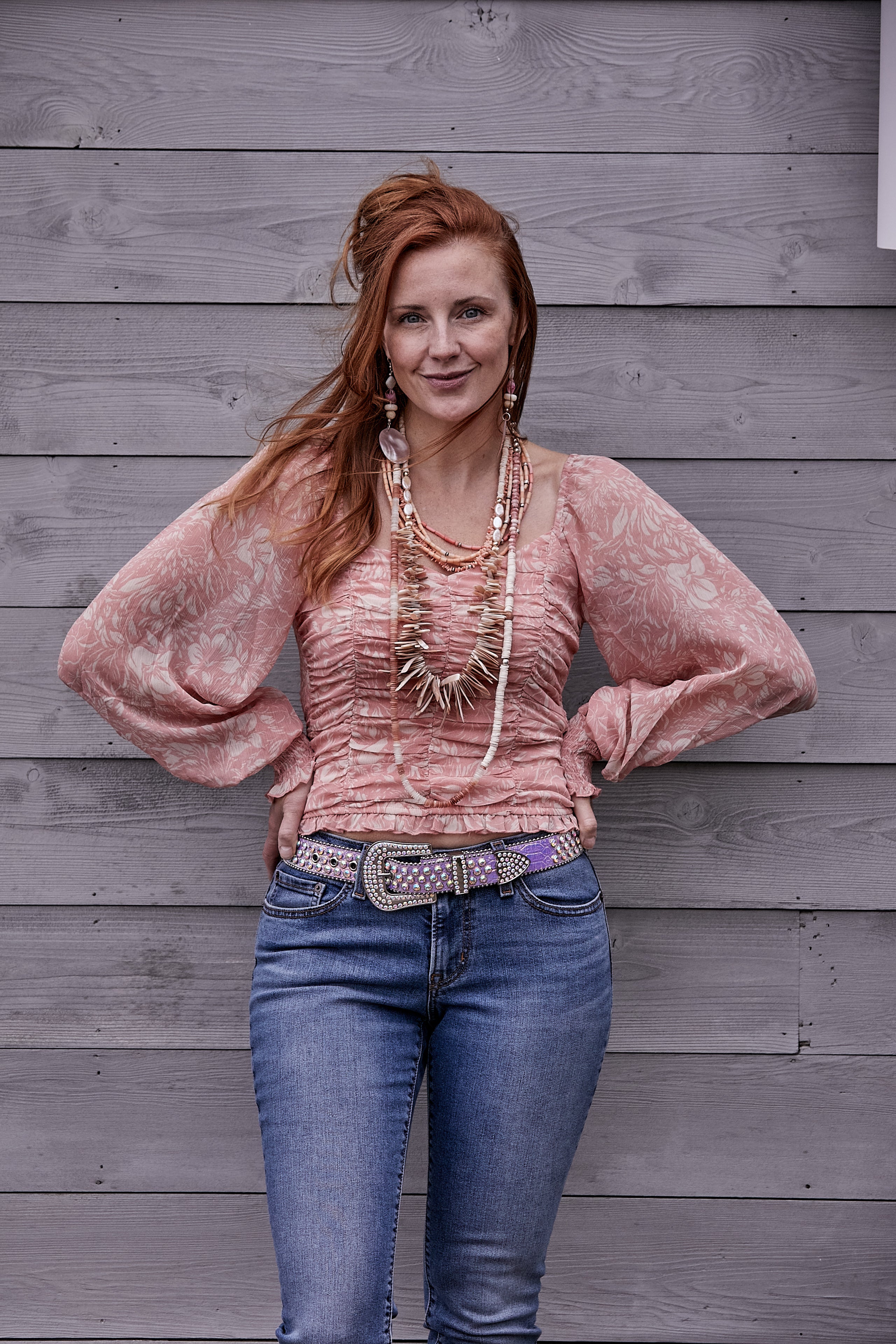 ASH BLUSH FLORAL TOP