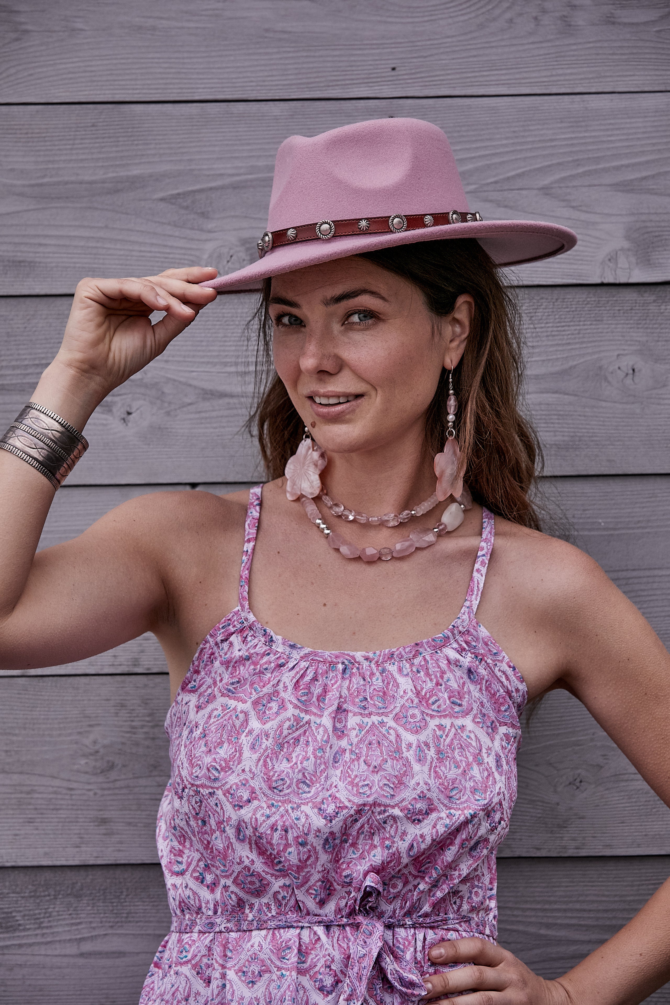 PINK PAISLEY SUNDRESS