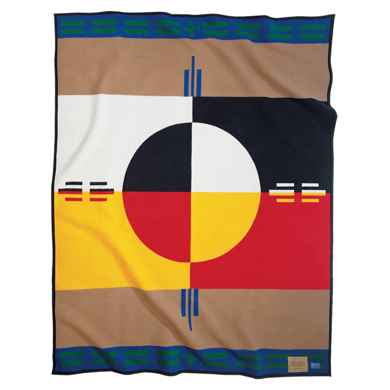 PENDLETON ELDERS/ CIRCLE OF LIFE BLANKET - TWIN