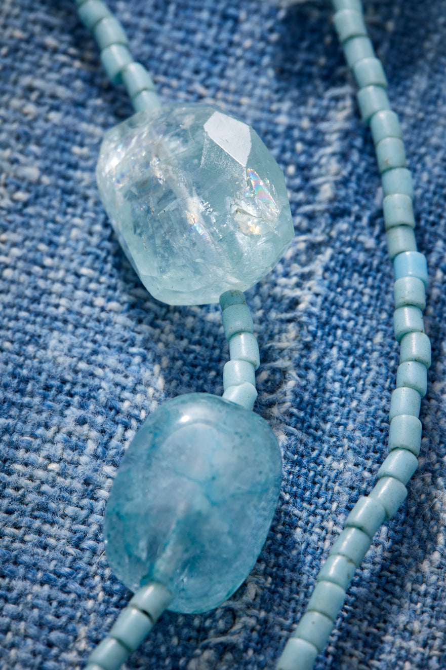 Aquamarine Beach Necklace