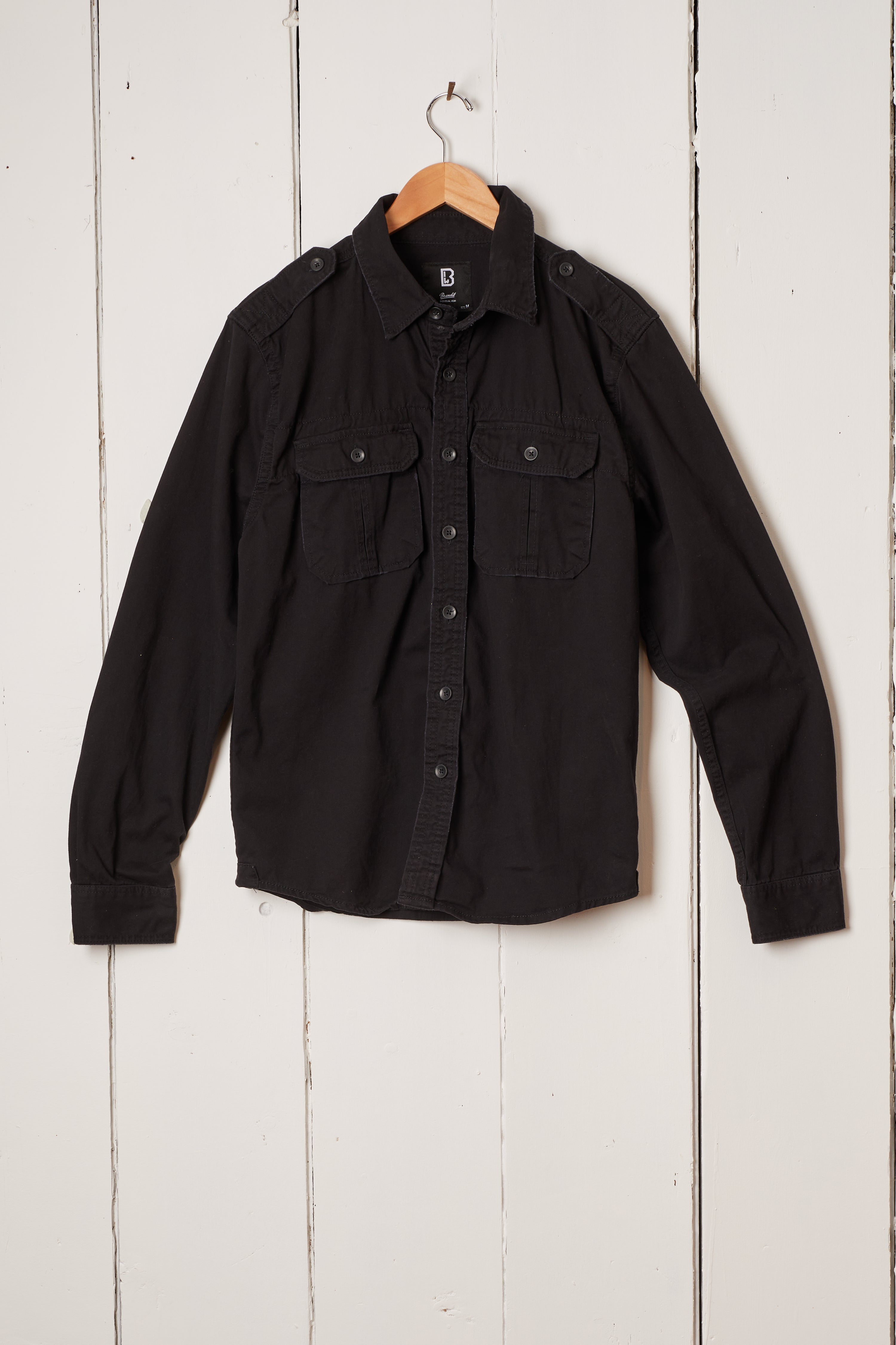 MENS BLACK WORK SHIRT