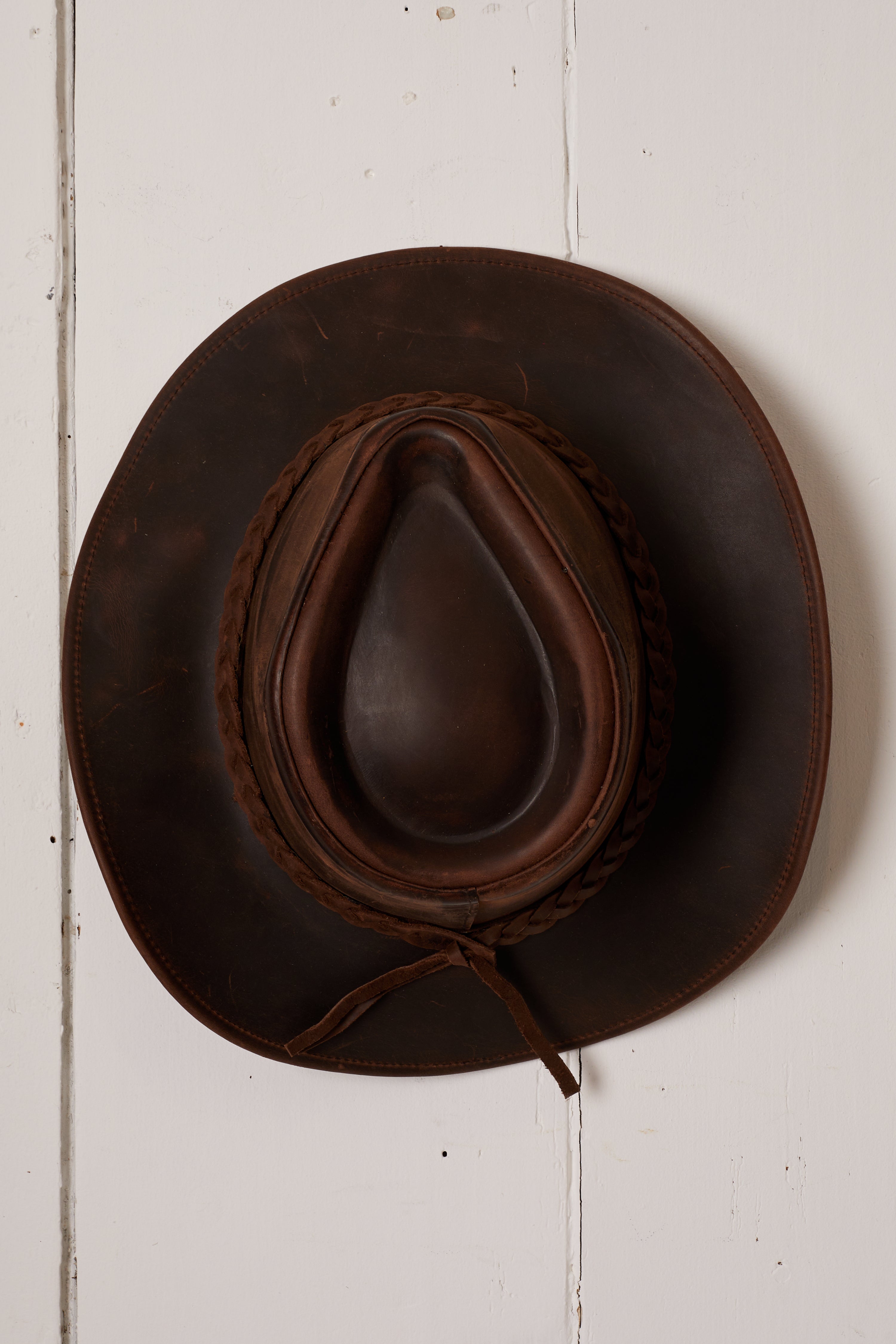 DARK BROWN OUTBACK COWBOY HAT