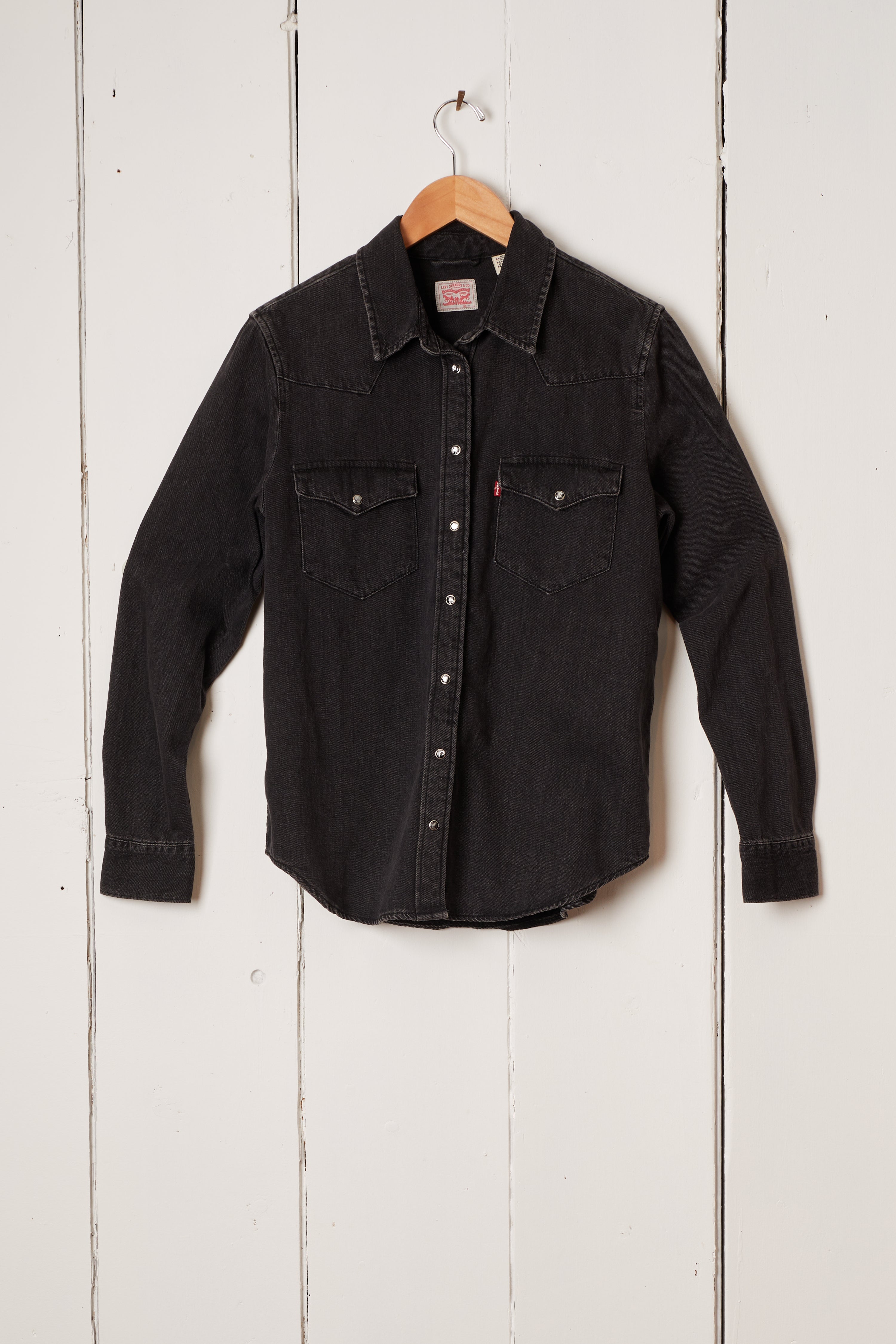 BLACK DENIM  WESTERN SHIRT - LEVIS