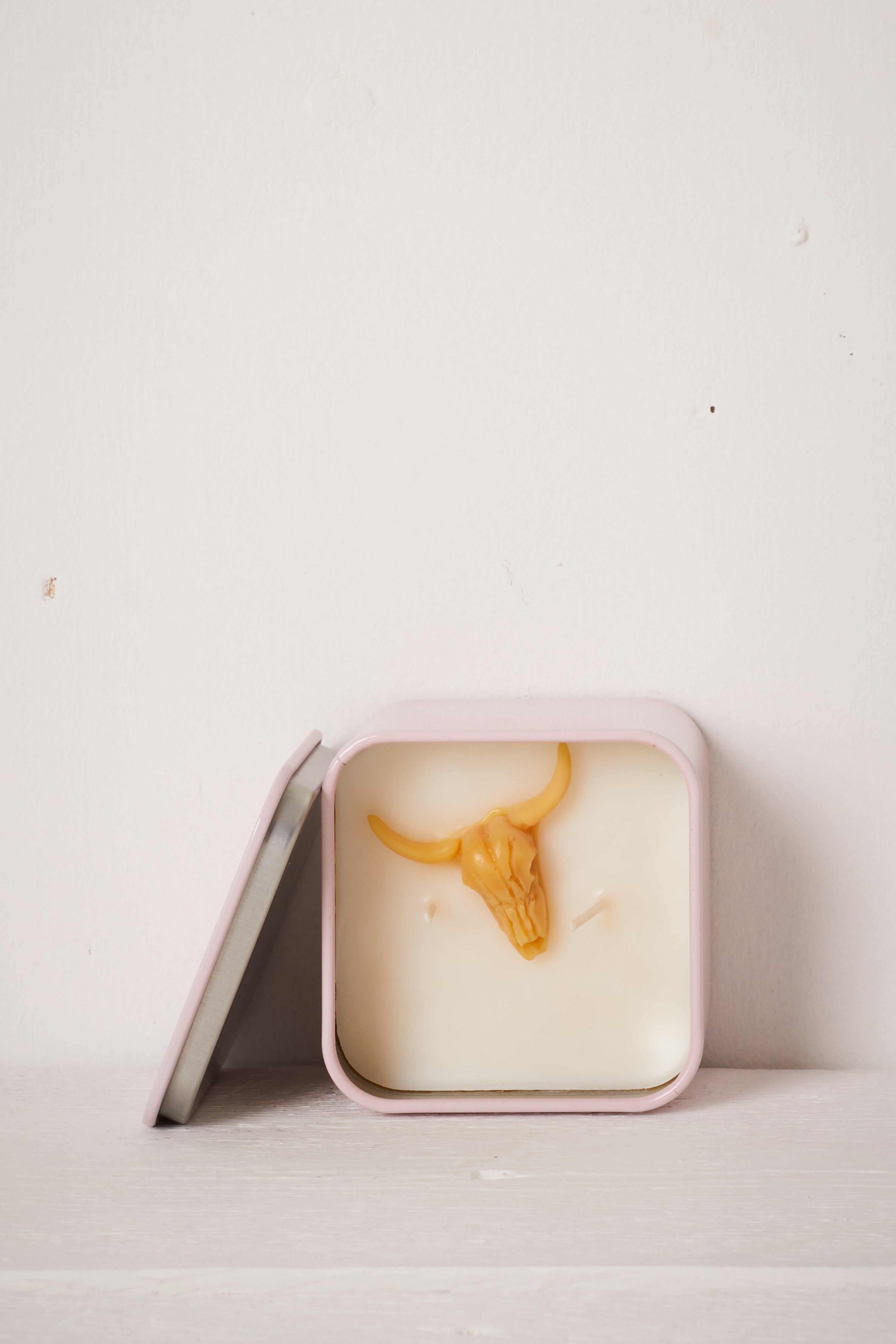 DESERT CACTUS CANDLE - CACTUS FLOWER AND JADE ( PINK TIN )