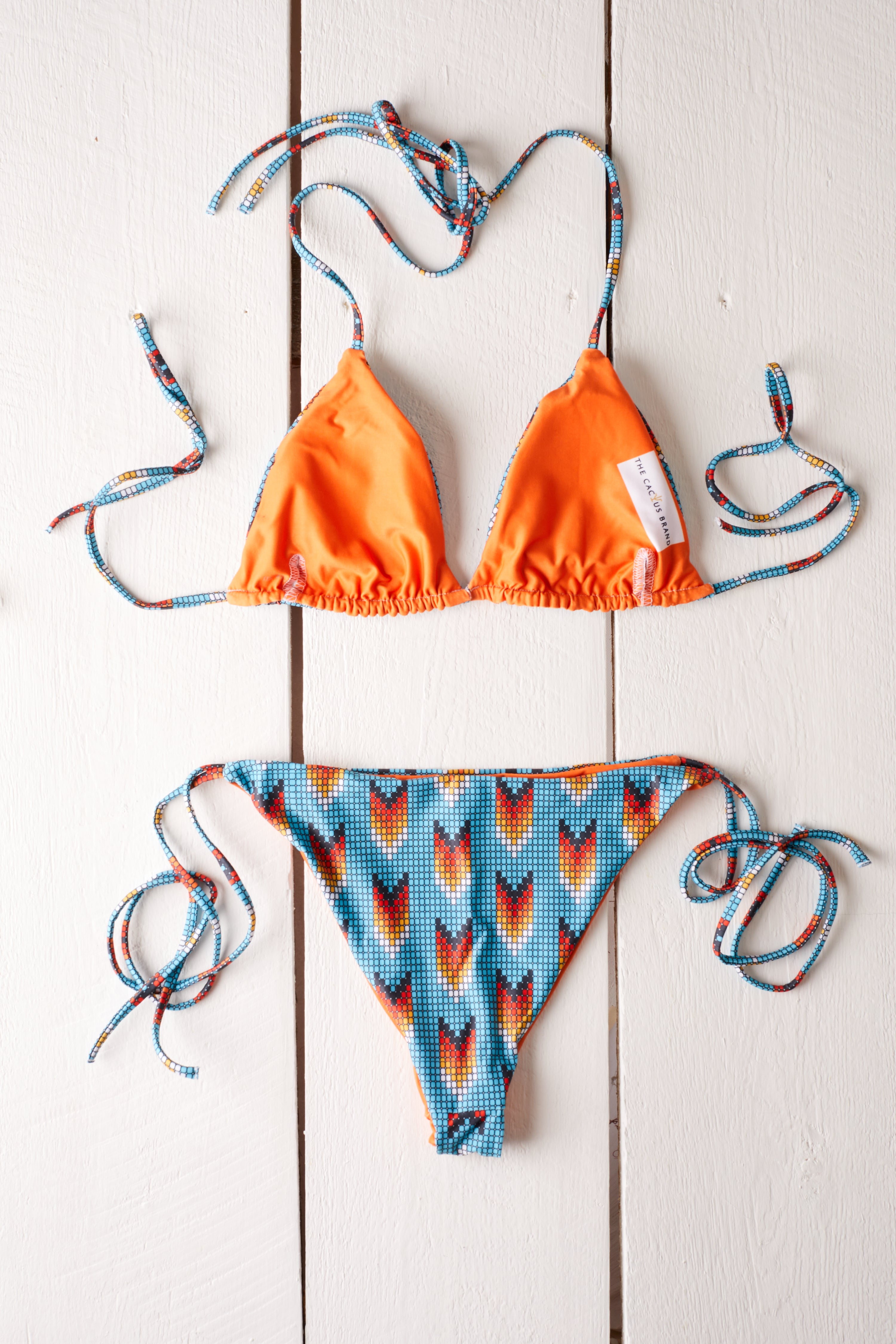 TURQUOISE WATER STRING BIKINI