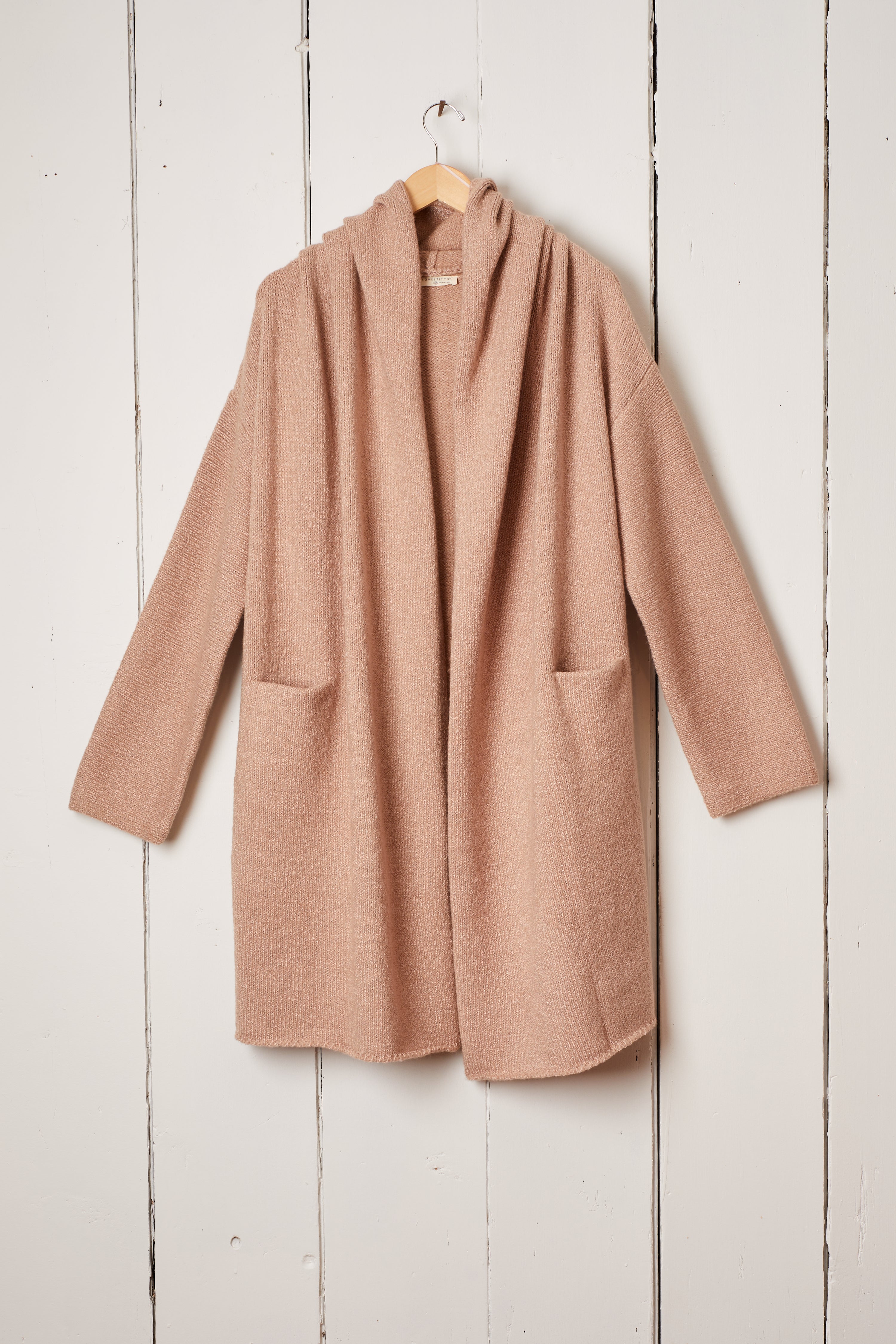 HEATHER ROSE HOODED CARDIGAN