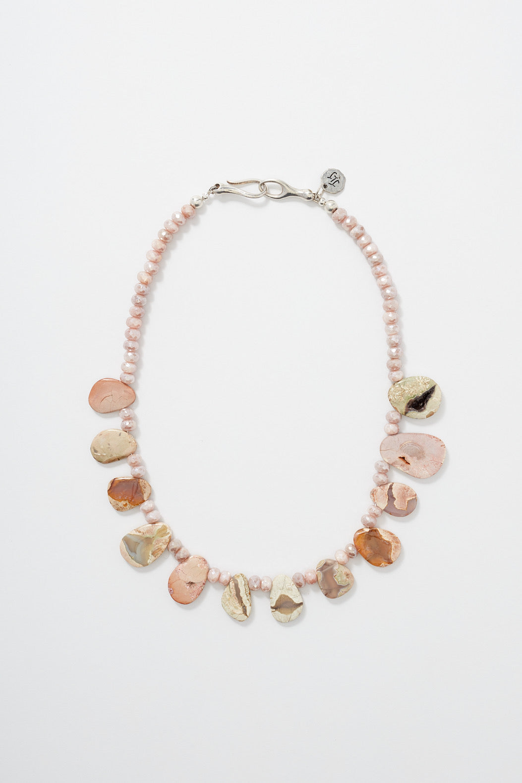 PINK SHADES OF SAND NECKLACE