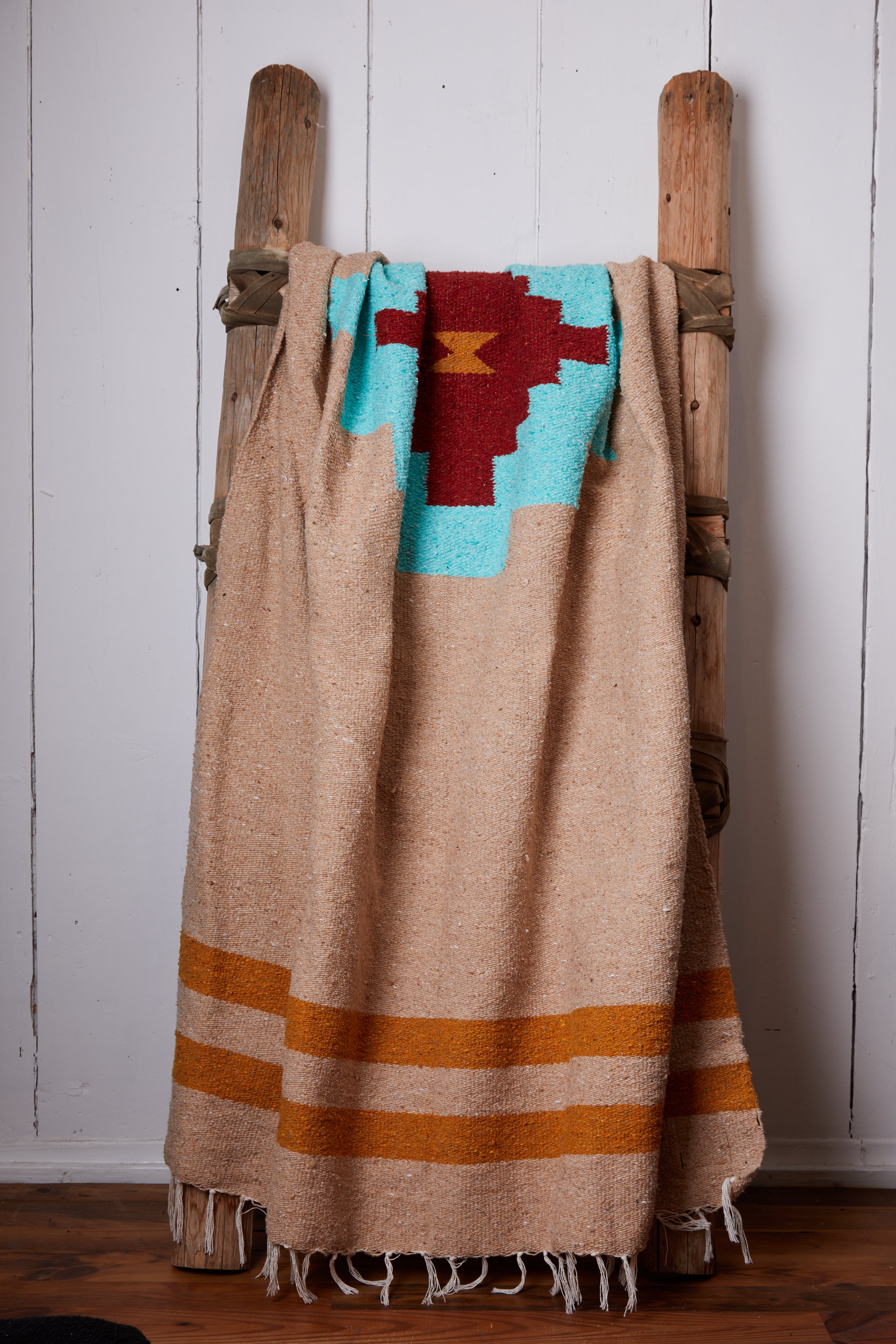 TAOS TWO HANDWOVEN BLANKET