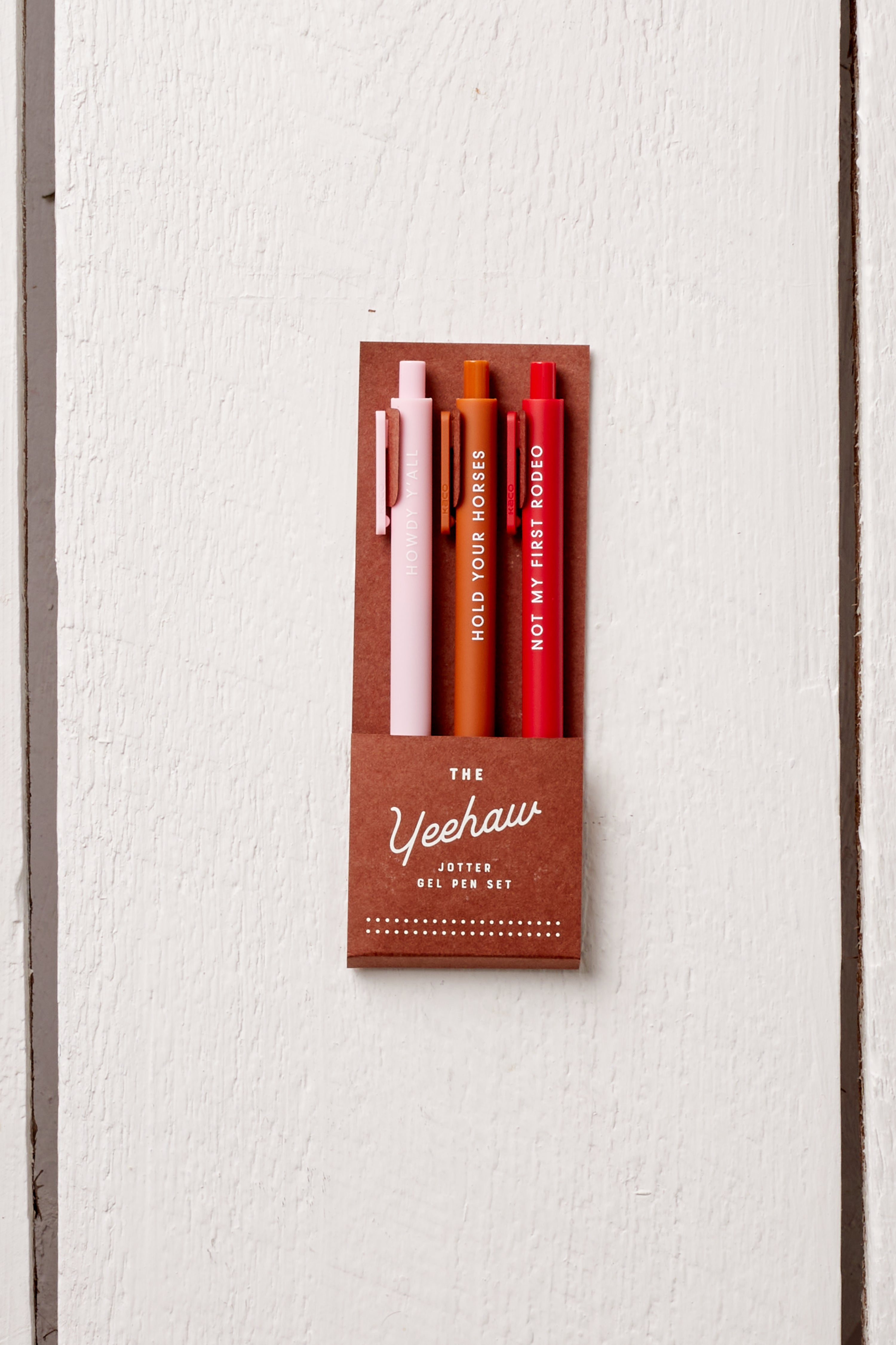 YEEHAW JOTTER PEN GEL SET