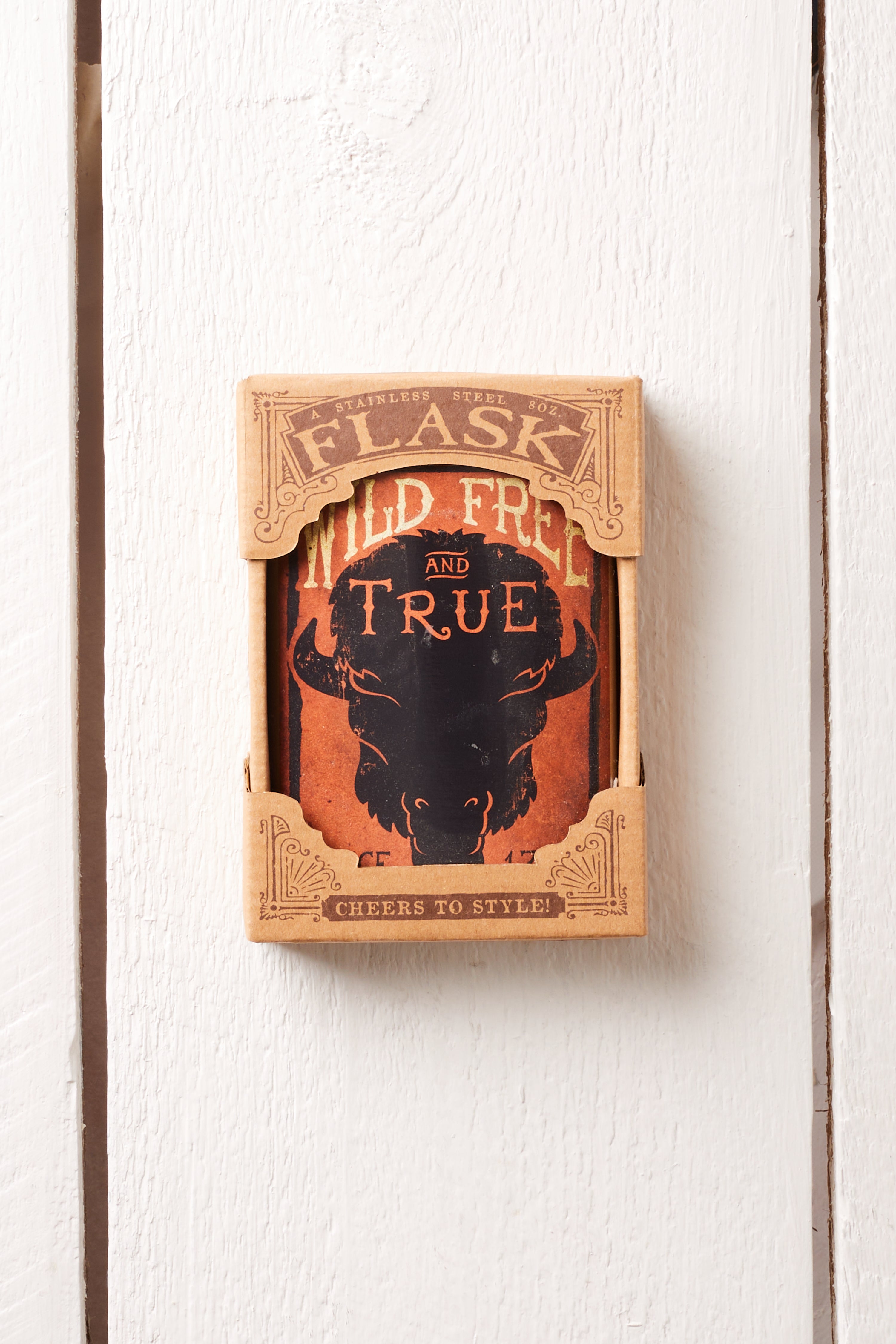 WILD, FREE & TRUE FLASK