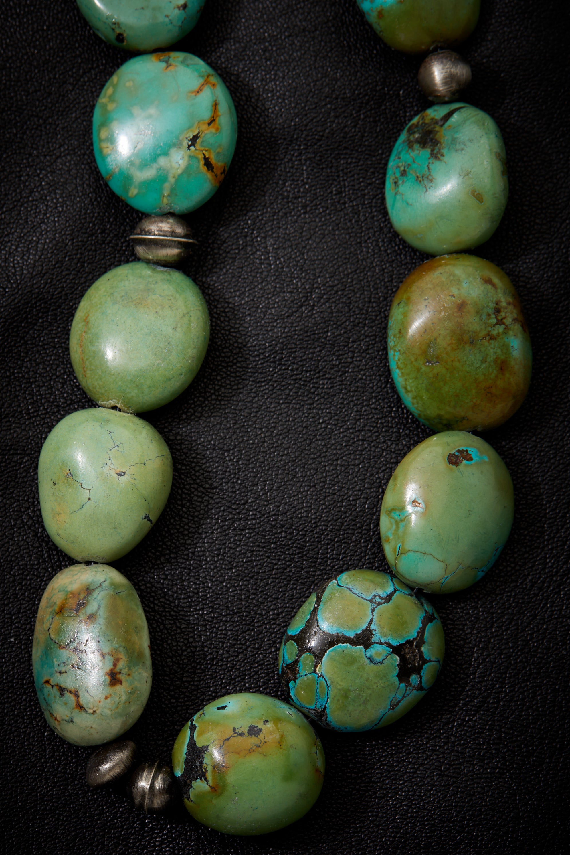 GREEN BLUE TURQUOISE NECKLACE