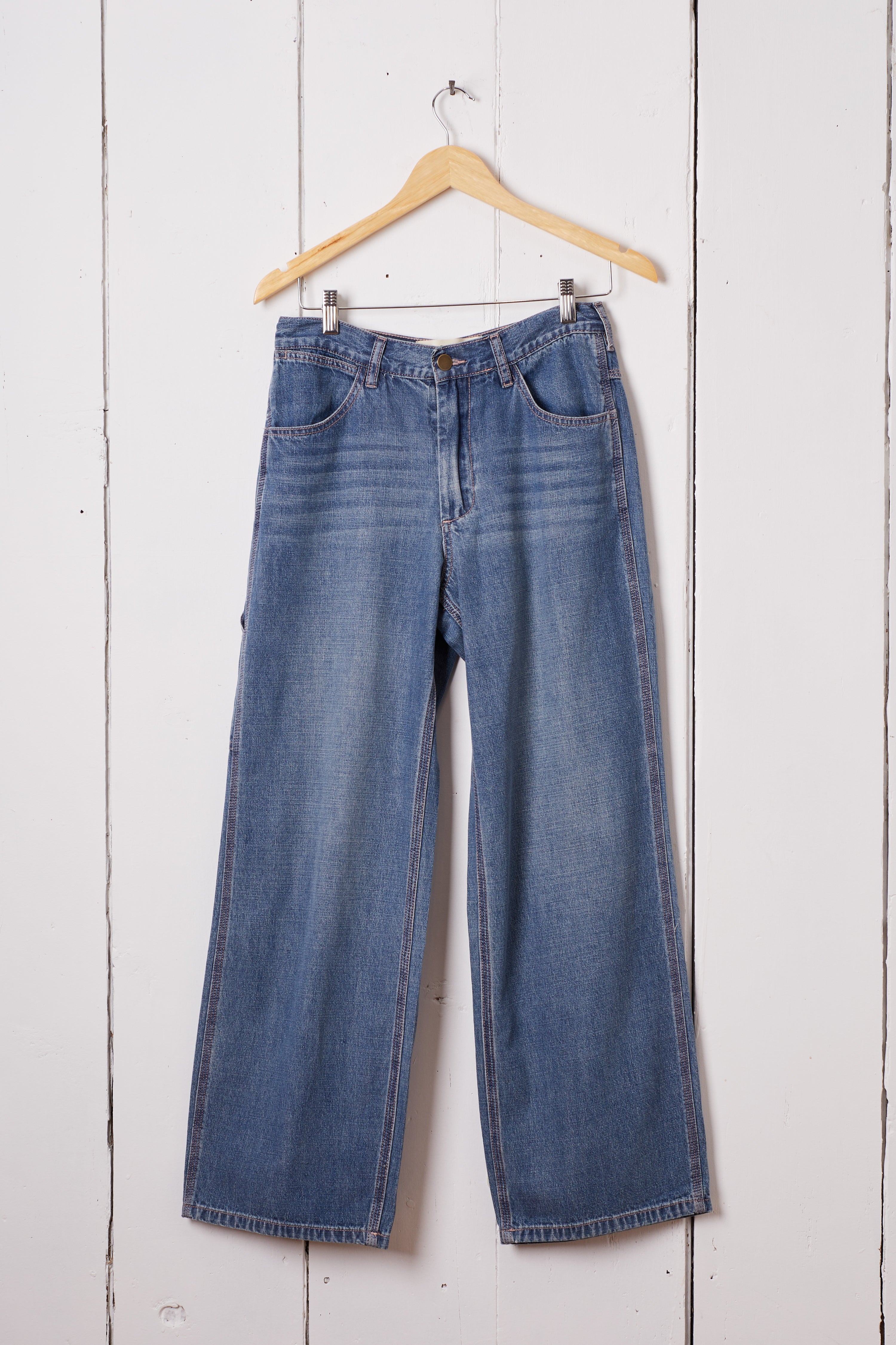DENIM TRUCKIE PANTS