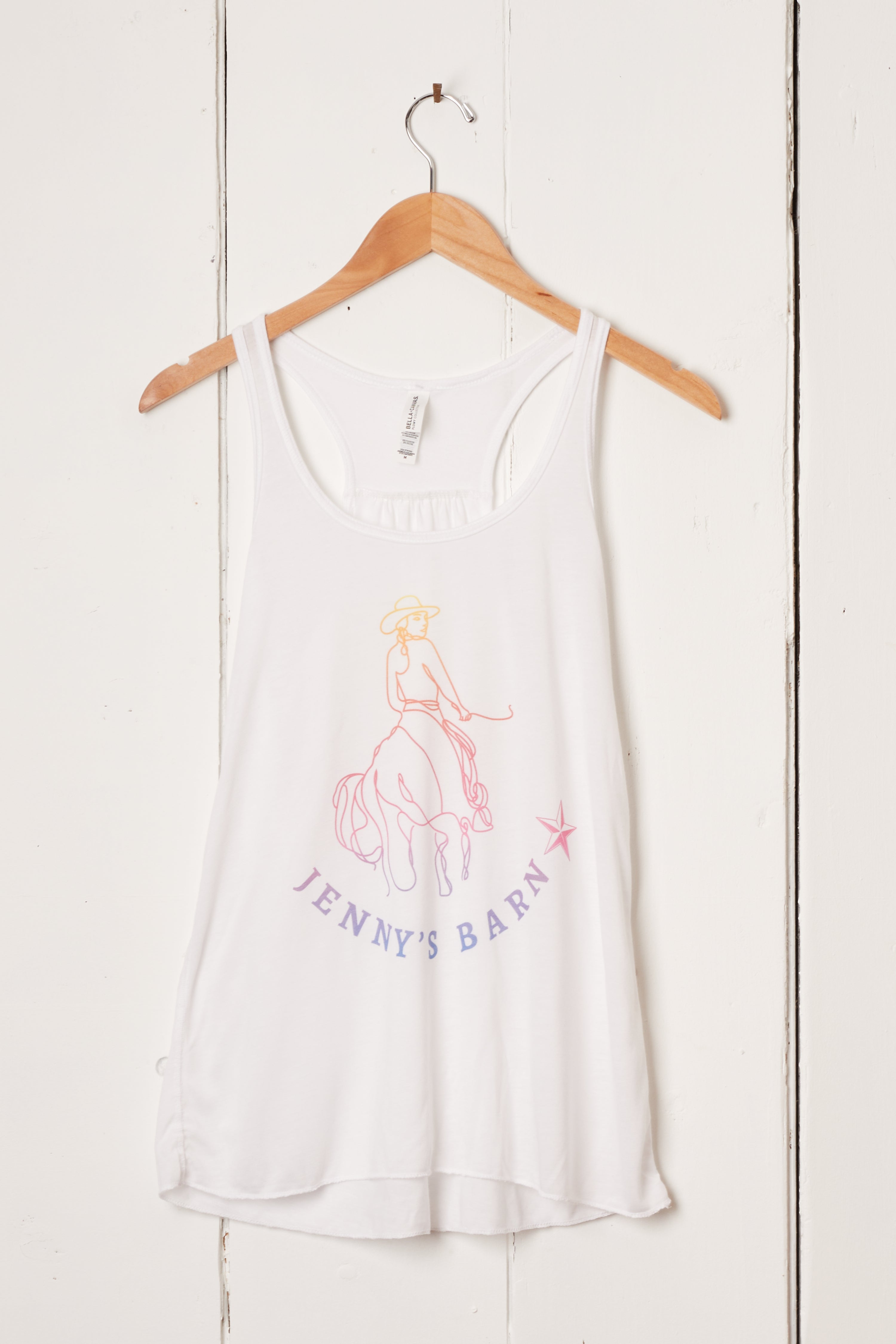 JENNY’S BARN WOMENS RAINBOW TANK