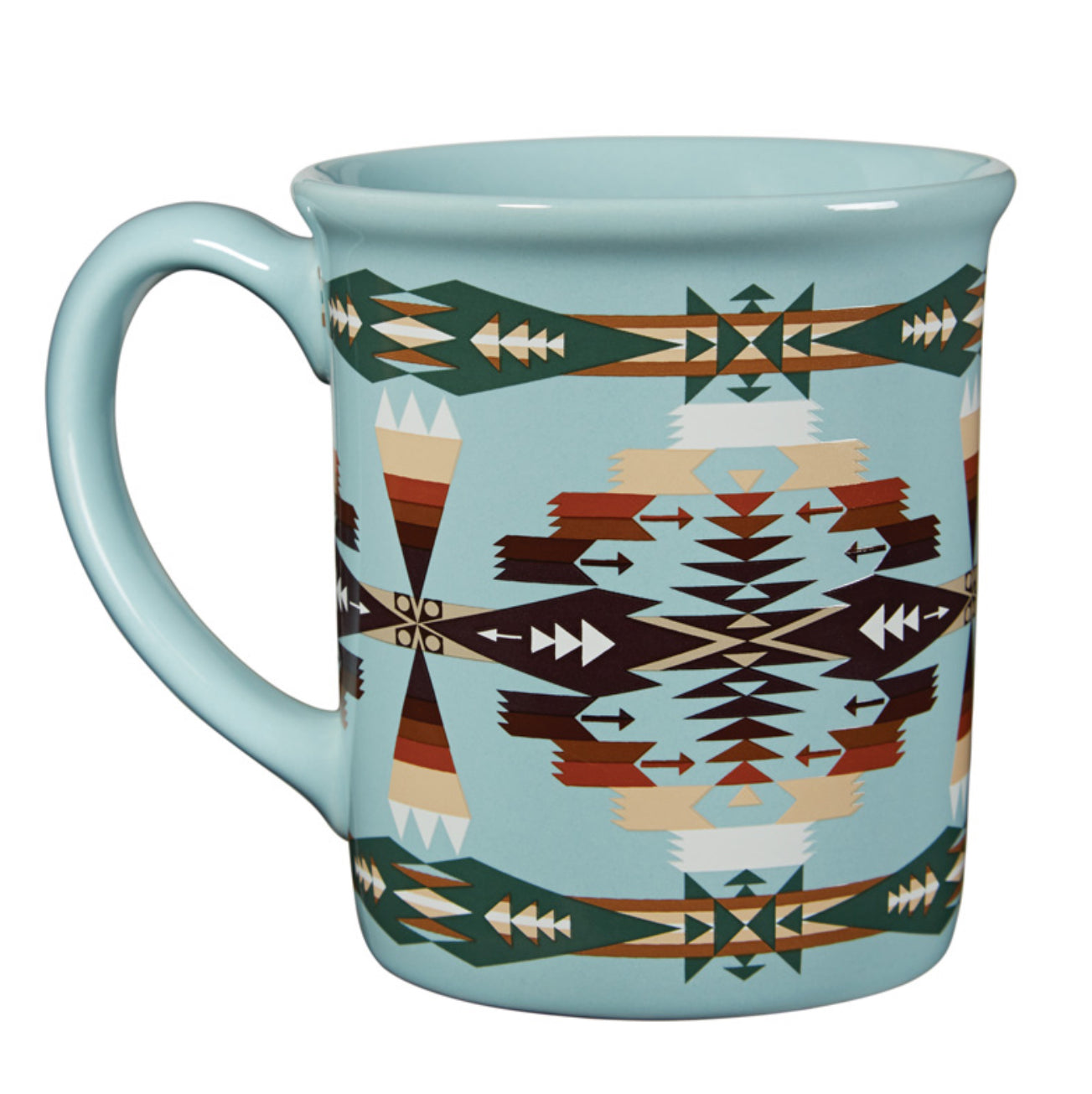 PENDLETON TUSCON AQUA COFFEE MUG