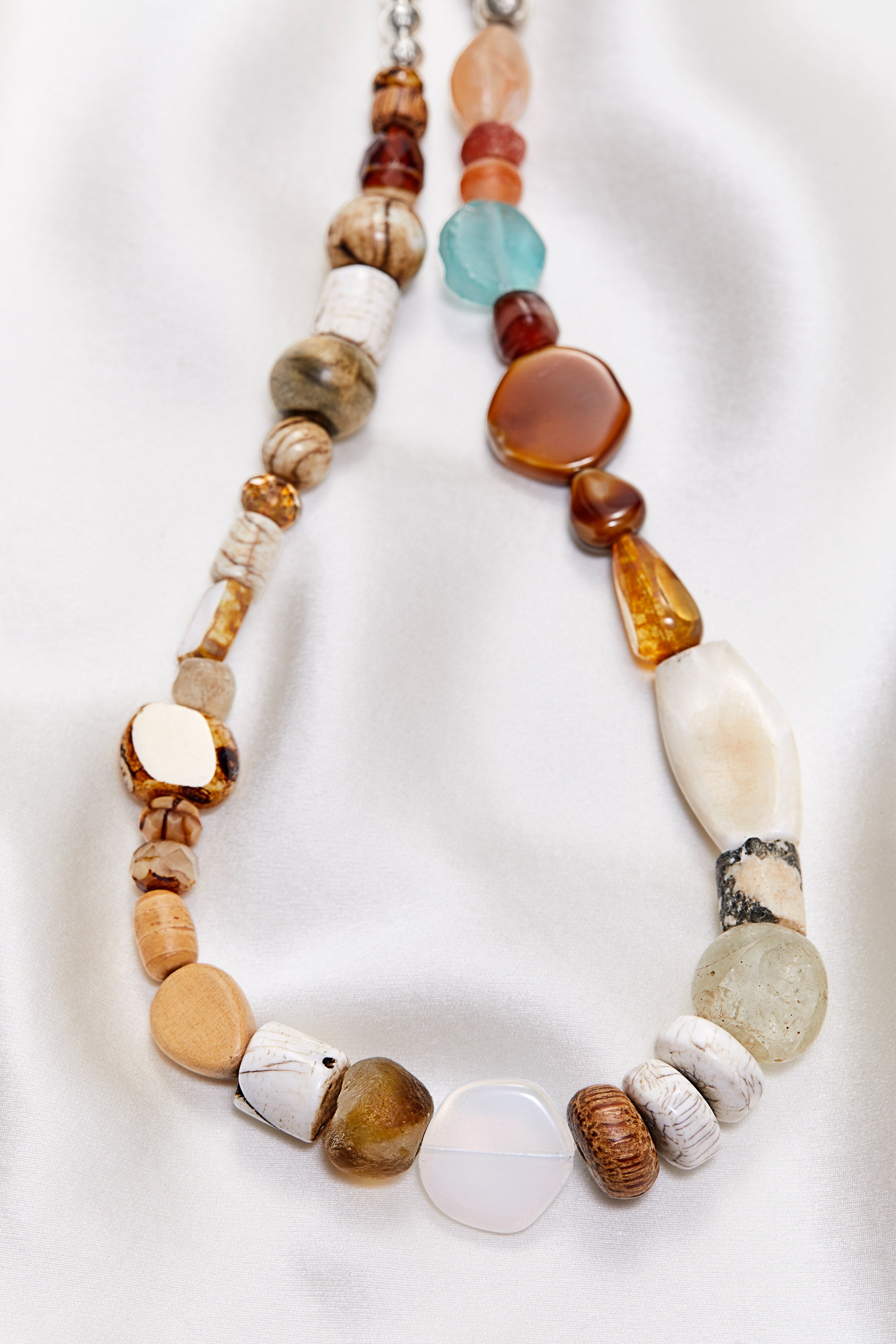 CRYSTAL QUARTZ WALK ON THE PATH NECKLACE