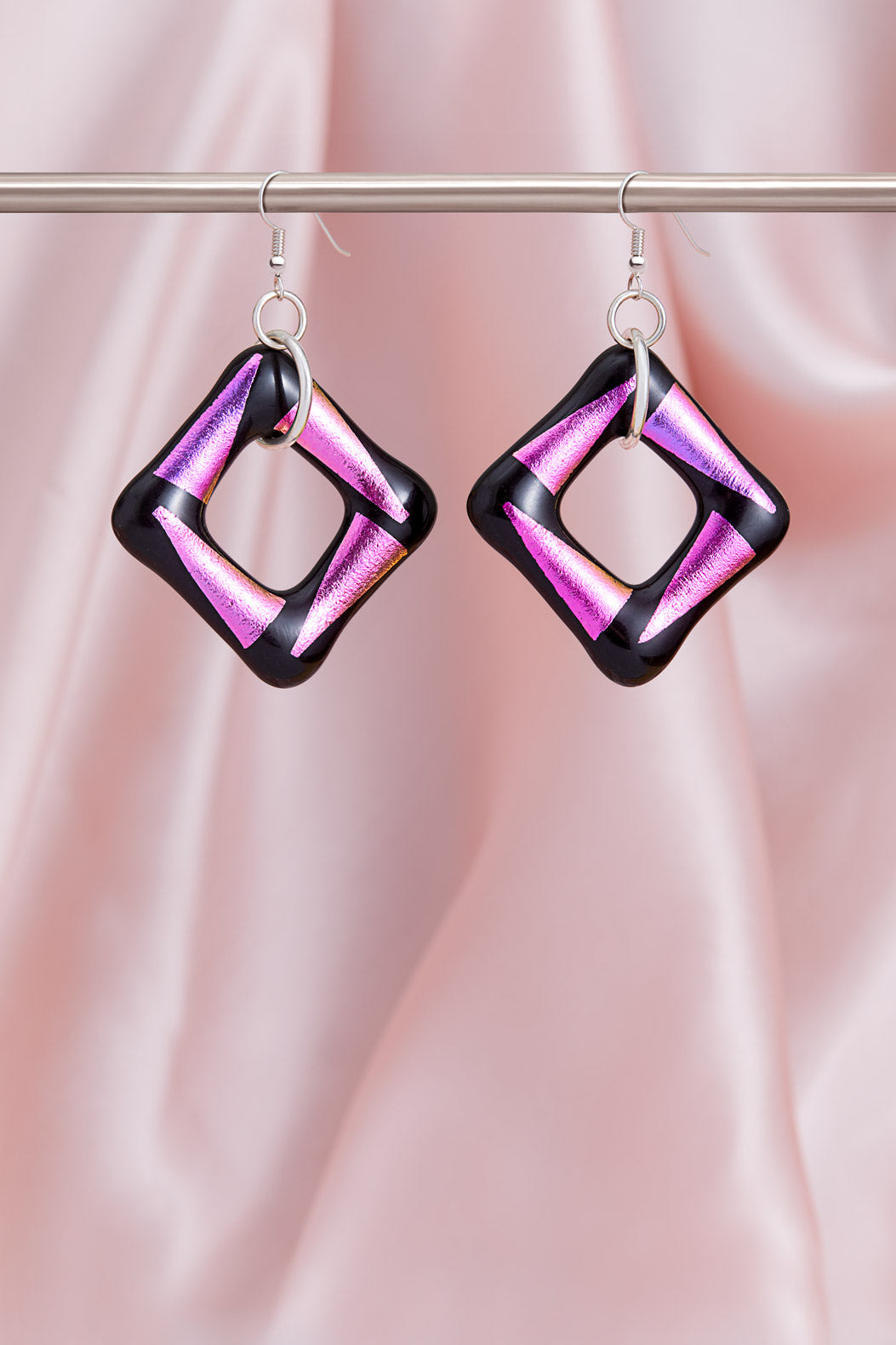 GRAFFITI TAG GIRL EARRINGS