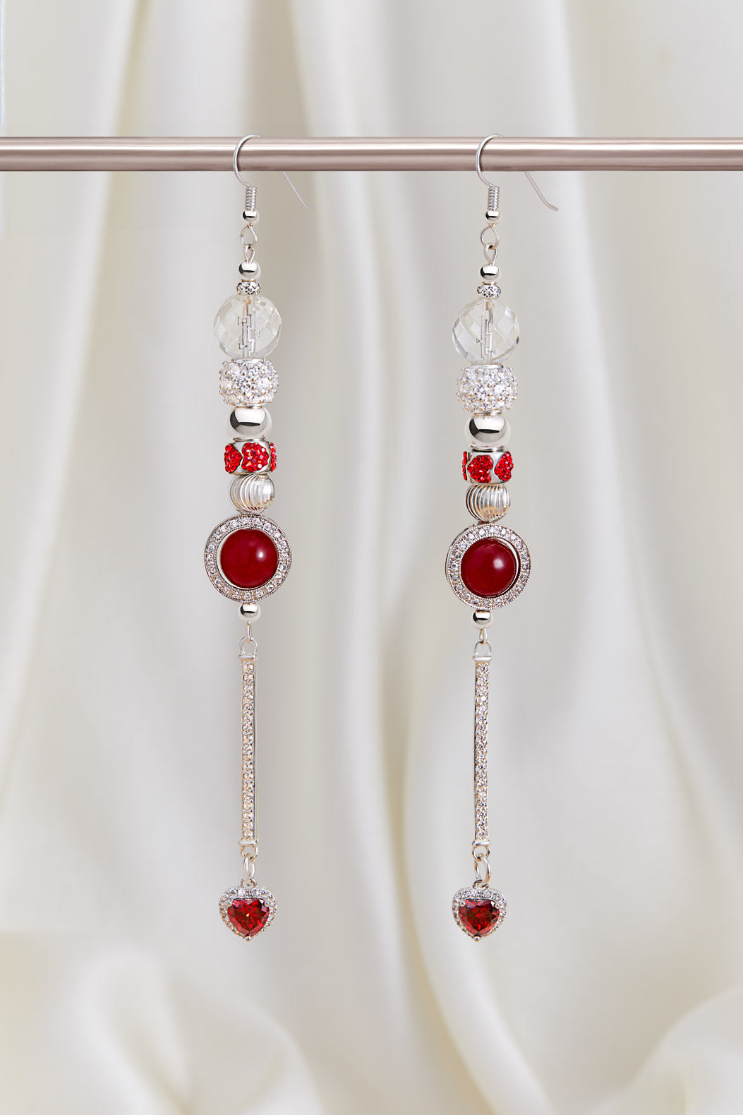 PLAYING GAMES WITH THE QUEEN OF HEARTS EARRINGS