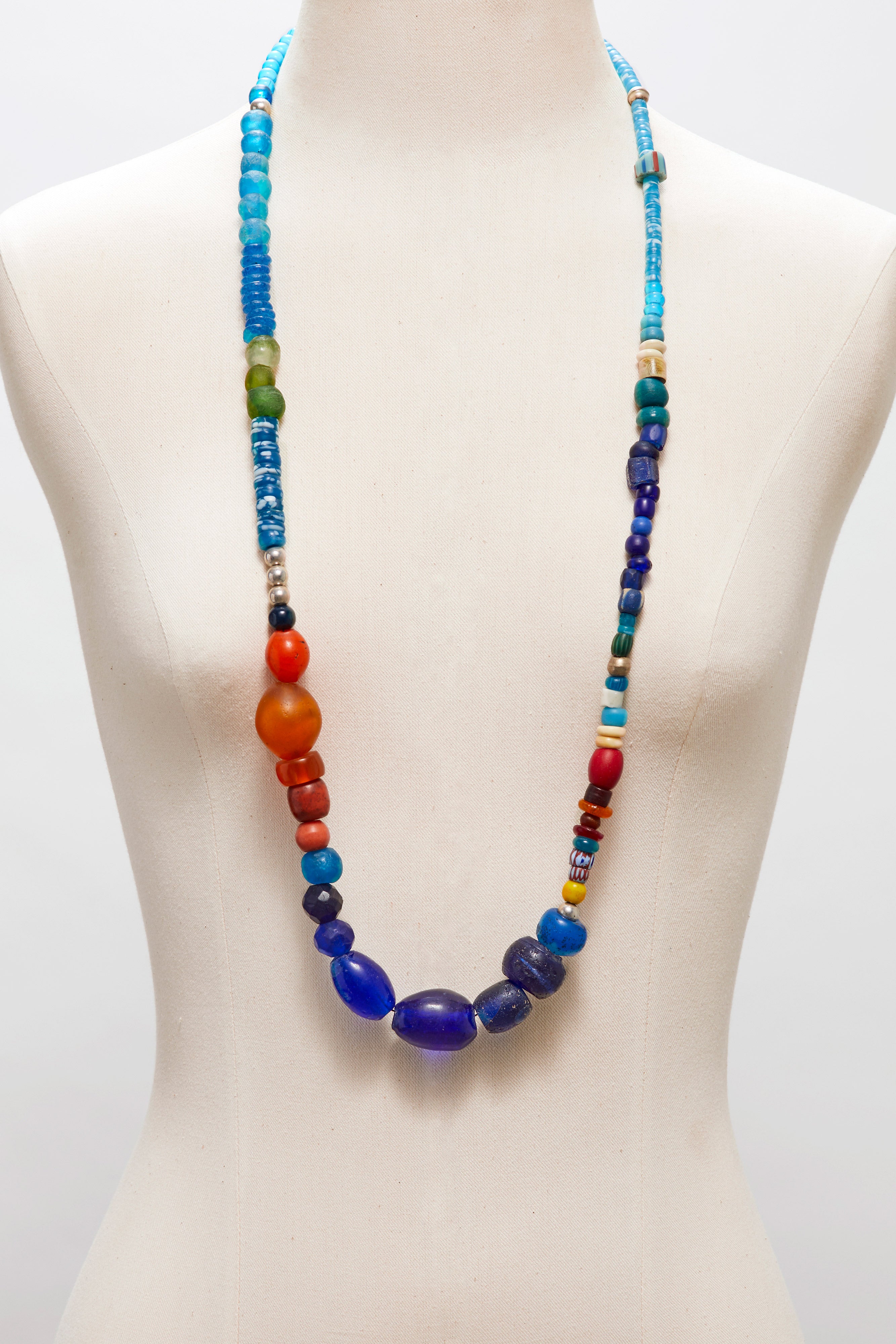 HAPPY CAMPFIRE BLUE NECKLACE
