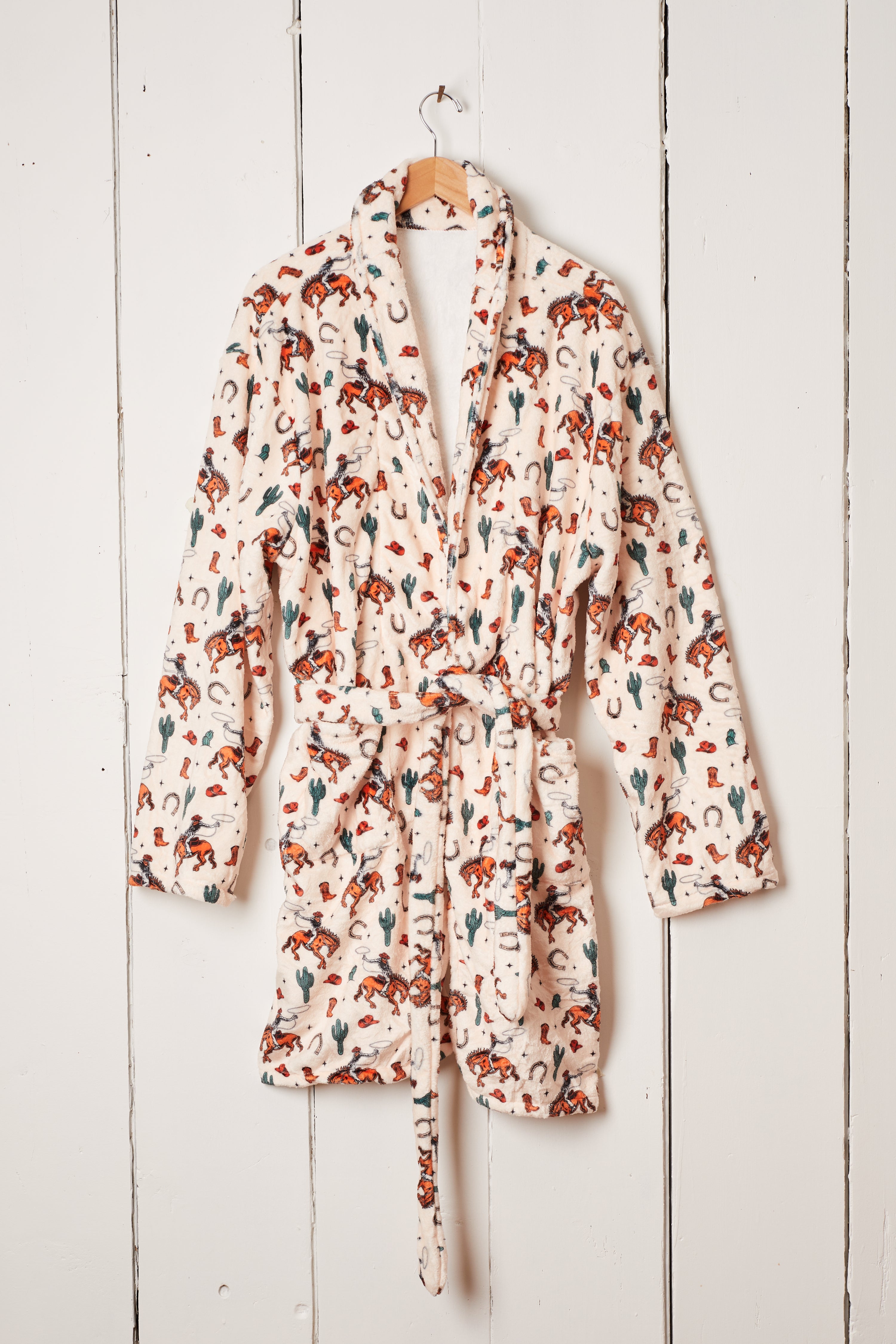 COWBOY RANCH WESTERN ROBE - UNISEX