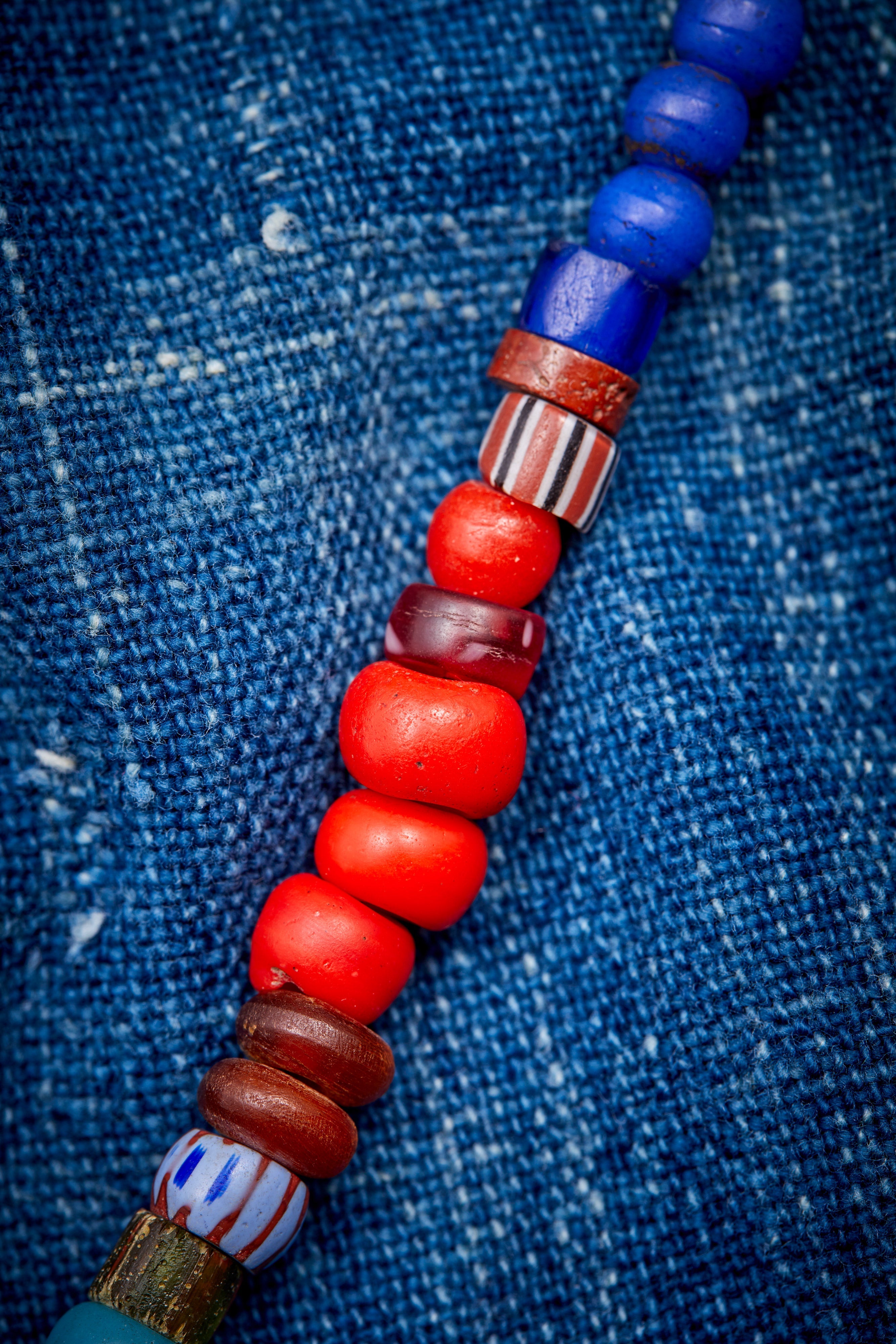 SPORTY SOUTHWESTERN BLUE NECKLACE