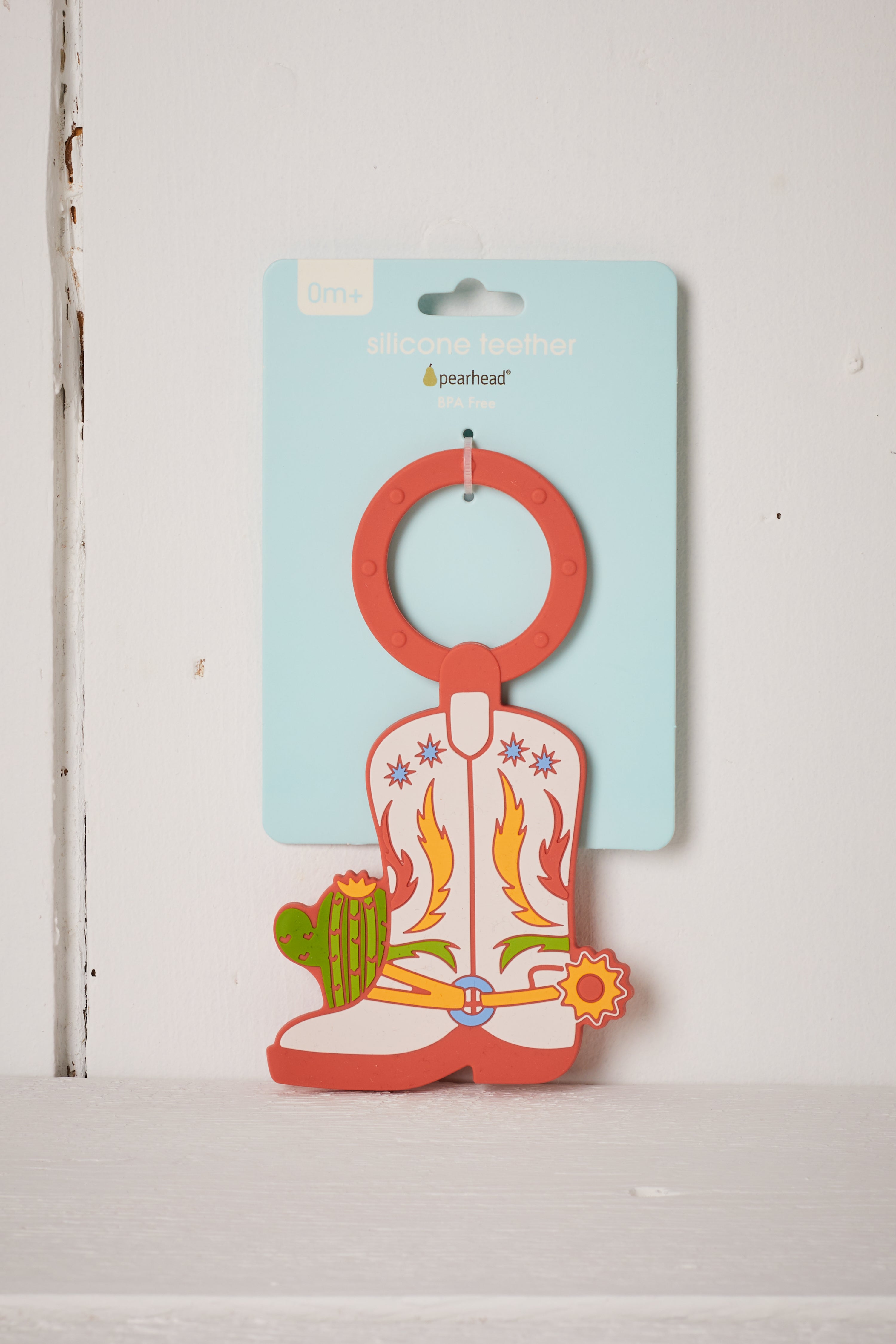 Cowboy Boot Baby Teether
$8